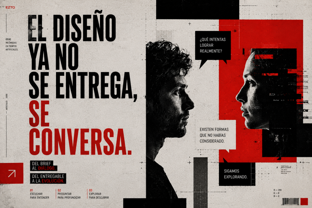 El Diseño ya no se Entrega, se Conversa