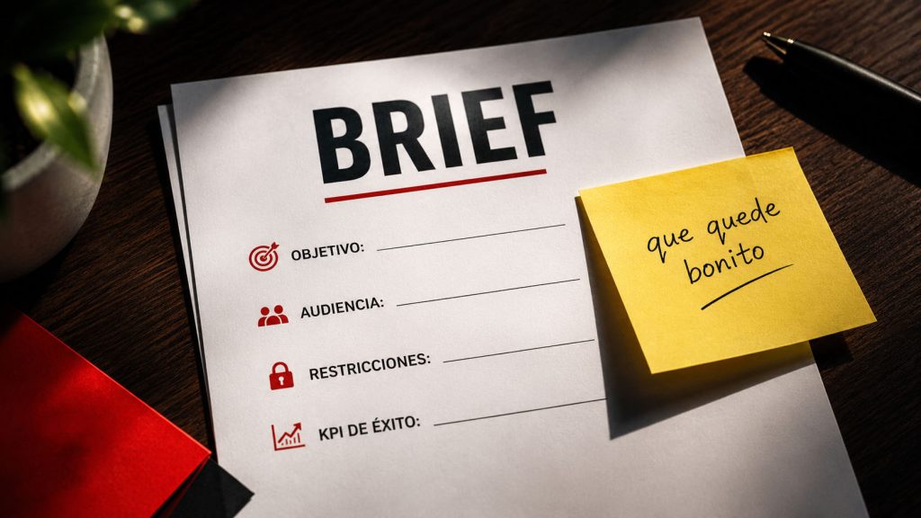 El prompt es el nuevo brief. Y casi nadie sabe hacer un brief.